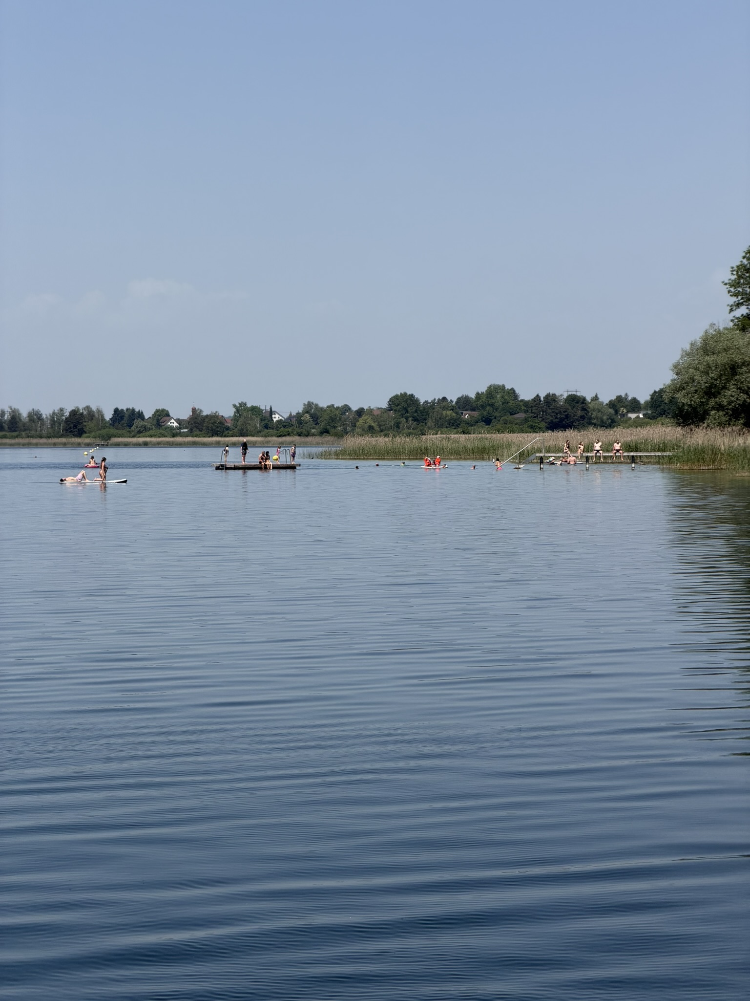 SUP on Greifensee near Zurich