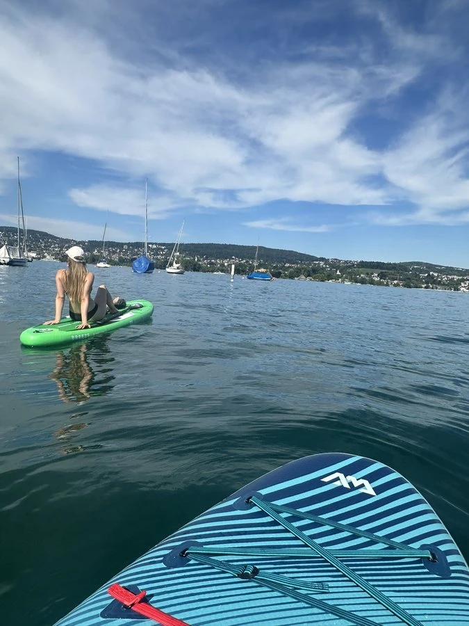 Aqua Marina SUP Boards am Zürichsee